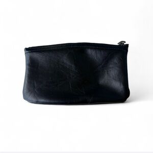 Vintage Leather Travel Pouch